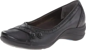 Hush Puppies womens Burlesque Loafer, Black, 10 Wide US