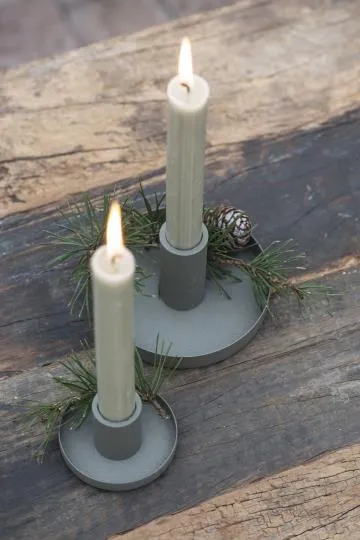 IB Laursen - Candle Holder for 2.2 cm Candle - Dusty Green