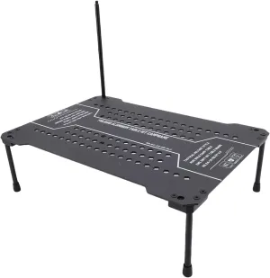 IGT BBQ Table,Camping IGT Table Foldable Modular Outdoor Table with Removable Legs Light Holder for Outdoor Barbecue Cooking
