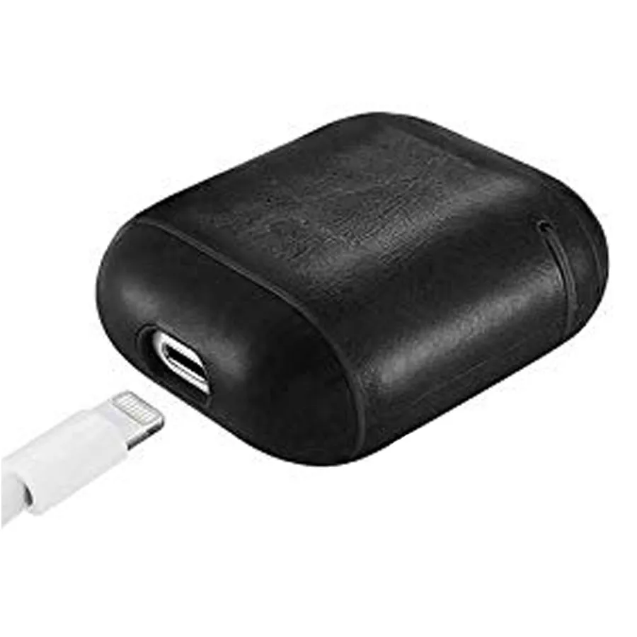 Indiana Pacers Black Apple Air Pod Leather Case