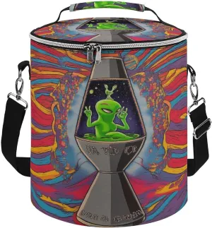 Insulated Cooling Bag with Zipper, Large Capacity Insulated Backpack Cooler for Work