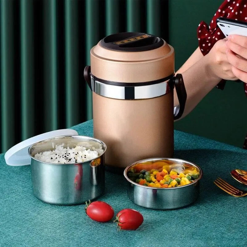 Insulated Stainless Steel Lunch Box - Dreamy Camp Design