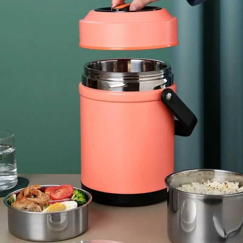 Insulated Stainless Steel Lunch Box - Dreamy Camp Design
