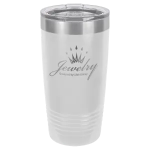 Insulated Tumbler w/Clear Lid 20 oz Polar Camel Brand