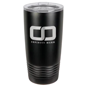 Insulated Tumbler w/Clear Lid 20 oz Polar Camel Brand