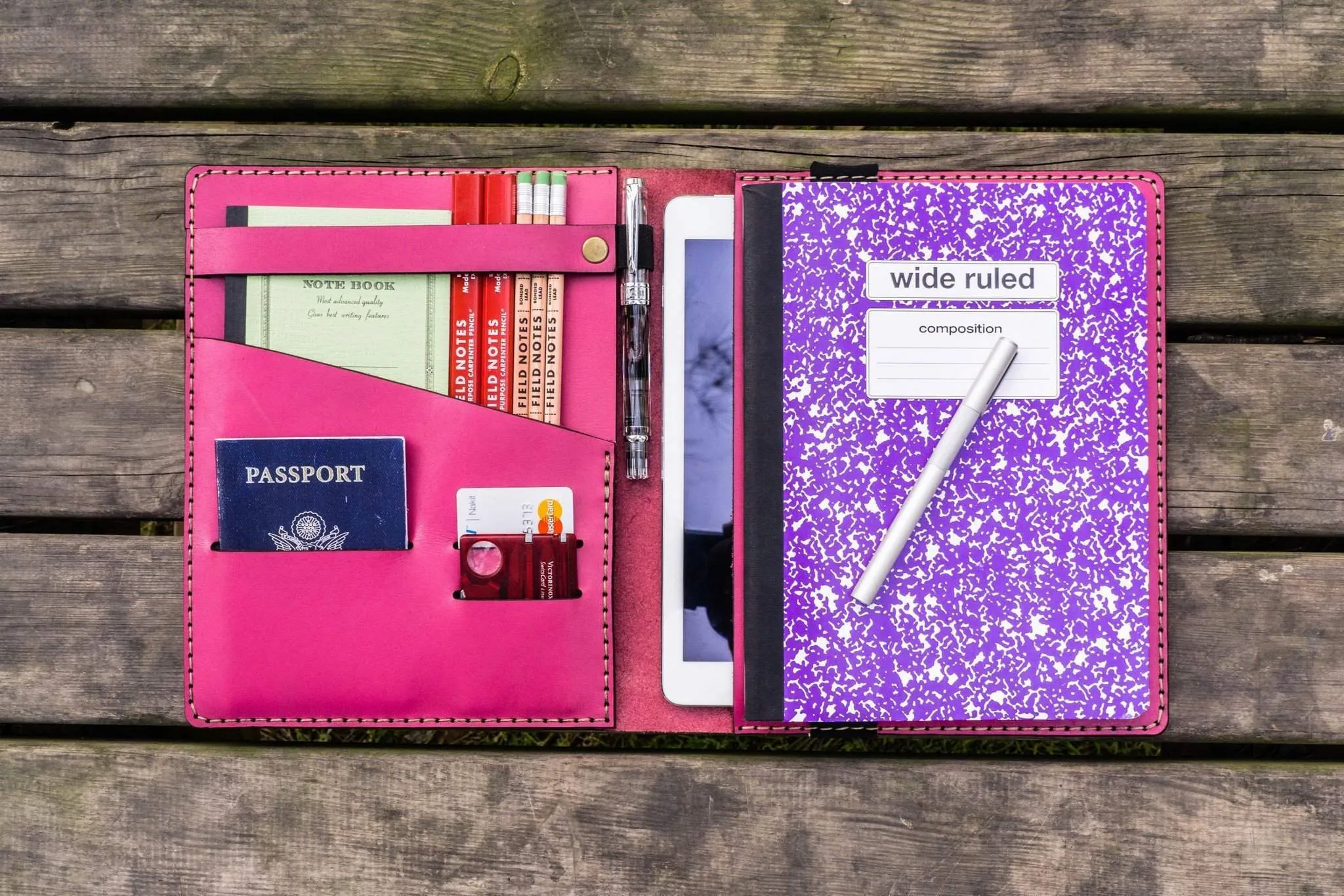 iPad Air/Pro & Extra Large Moleskine Cover - Pink