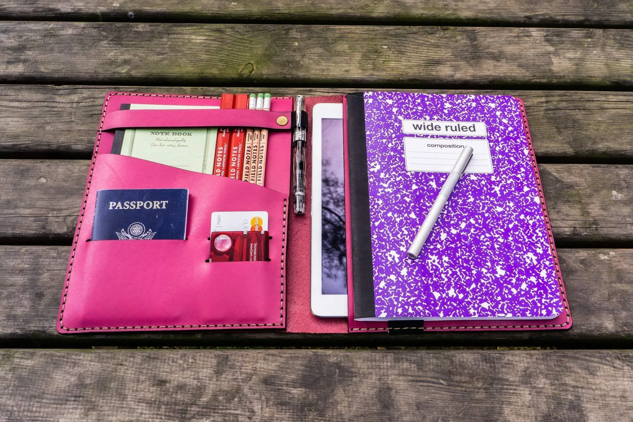iPad Air/Pro & Extra Large Moleskine Cover - Pink