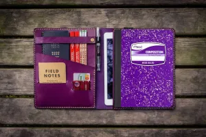 iPad Pro 11 - Pro 10.5 and B5 Size Notebook Cover - Purple