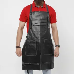 Ironclad Blacksmith Leather Apron with Split Leg