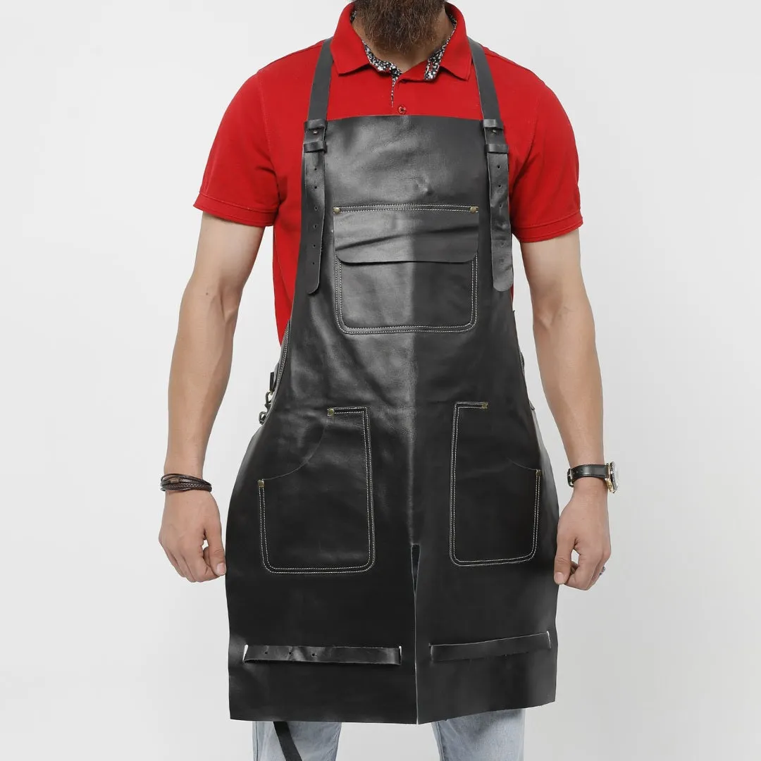 Ironclad Blacksmith Leather Apron with Split Leg