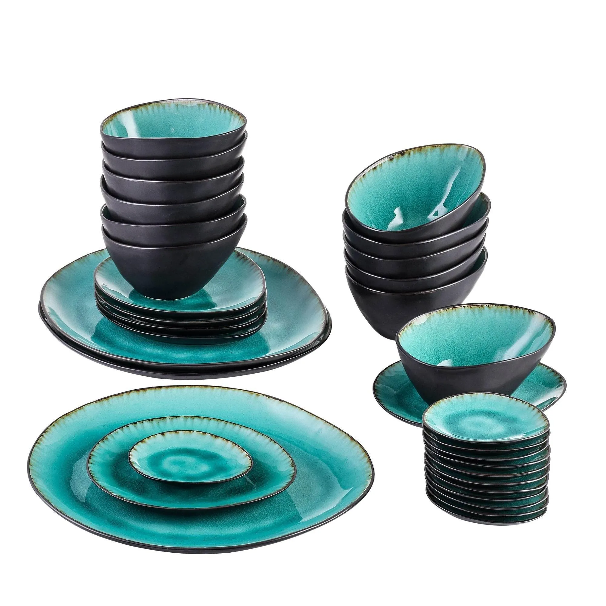 Isonoa Porcelain Dinner Set - Elegant Tableware Service