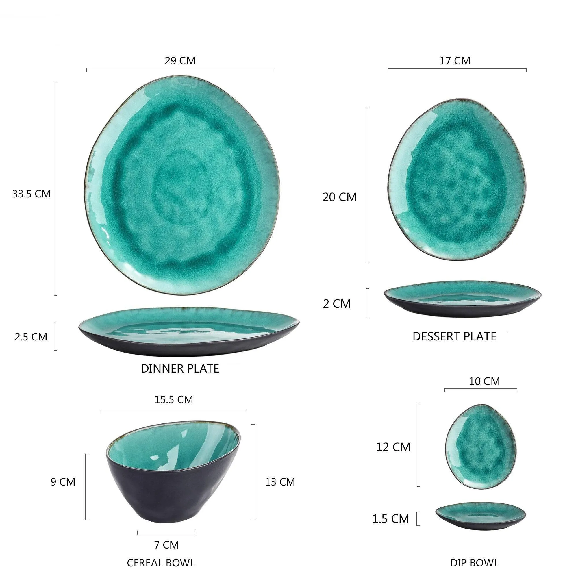 Isonoa Porcelain Dinner Set - Elegant Tableware Service