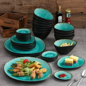 Isonoa Porcelain Dinner Set - Elegant Tableware Service