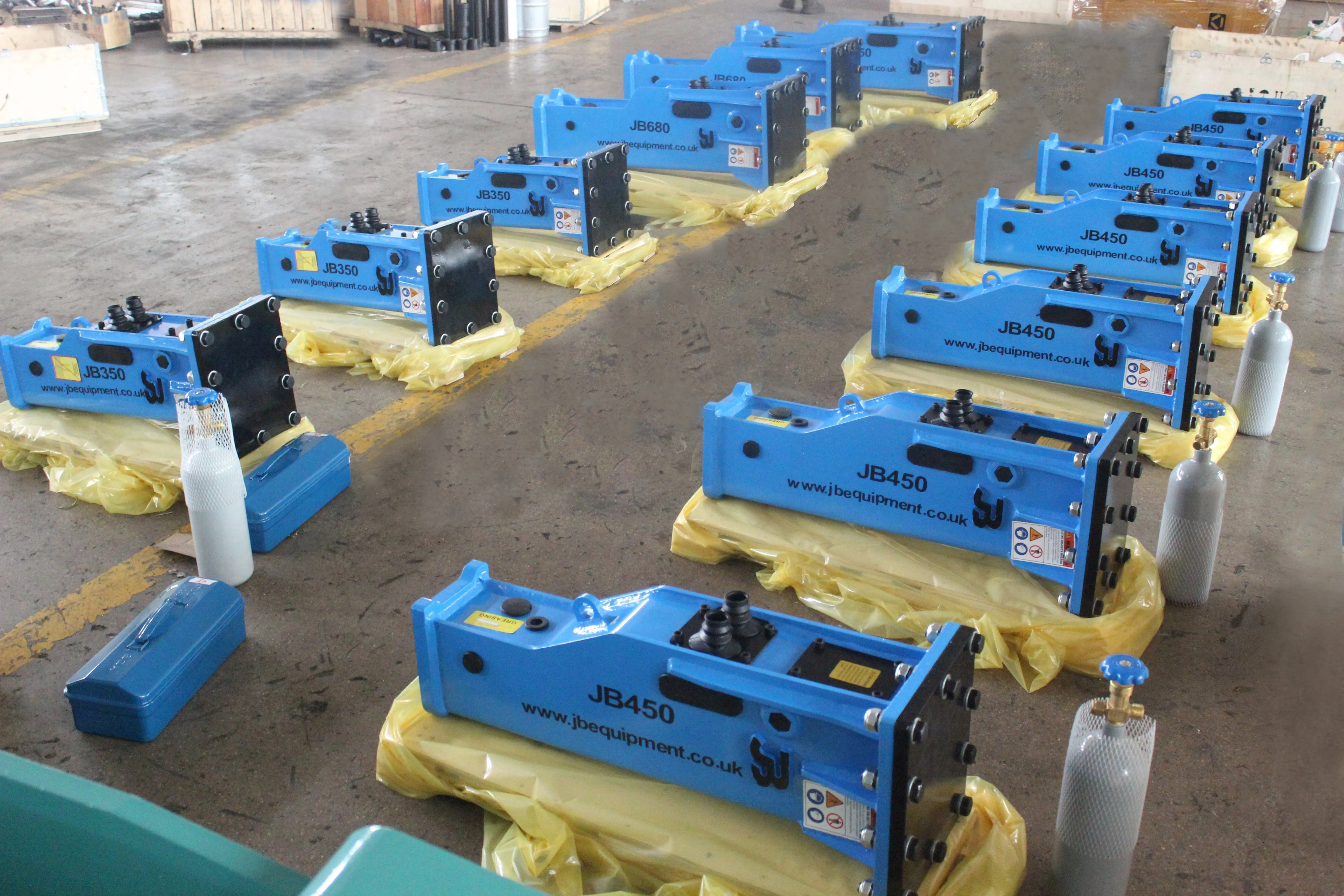 JB350 Hydraulic Mini Excavator Breaker - 0.5 to 2 Tonne