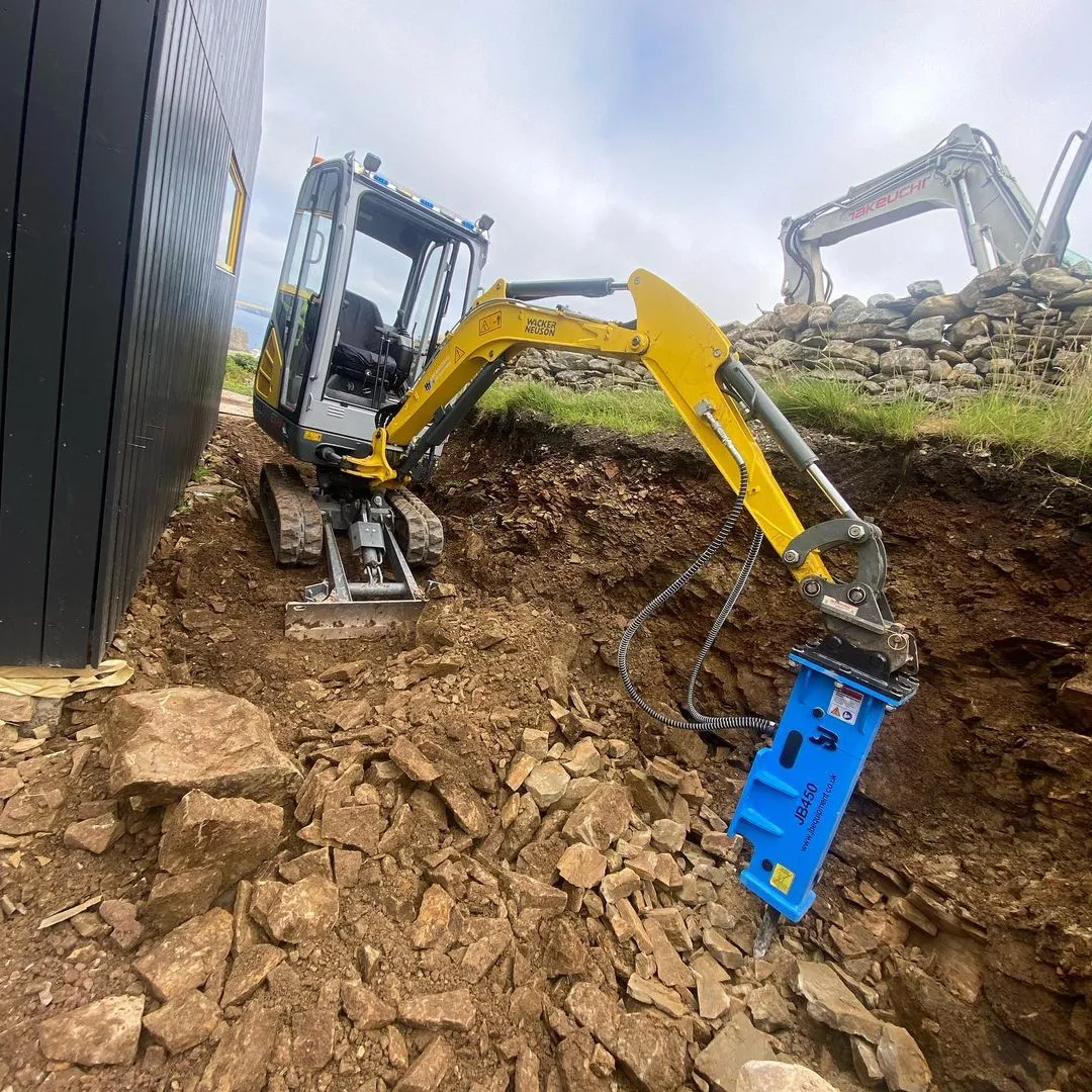 JB450 Hydraulic Mini Excavator Breaker - 1.2 to 3 Tonne