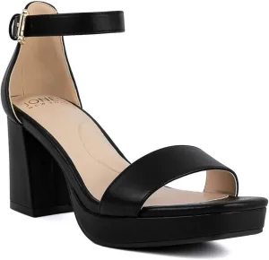 Jones New York Womens Herliza Adjustable Ankle Strap