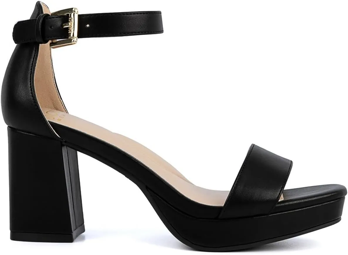 Jones New York Womens Herliza Adjustable Ankle Strap