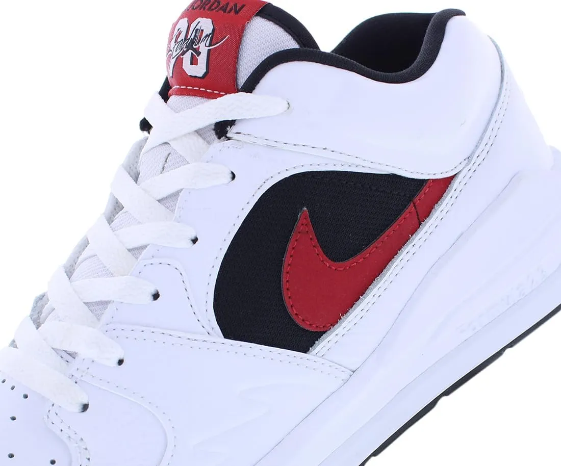 Jordan Stadium 90 Men's Shoes (FZ4184-010, Black/White/Cement Grey/Fire Red)