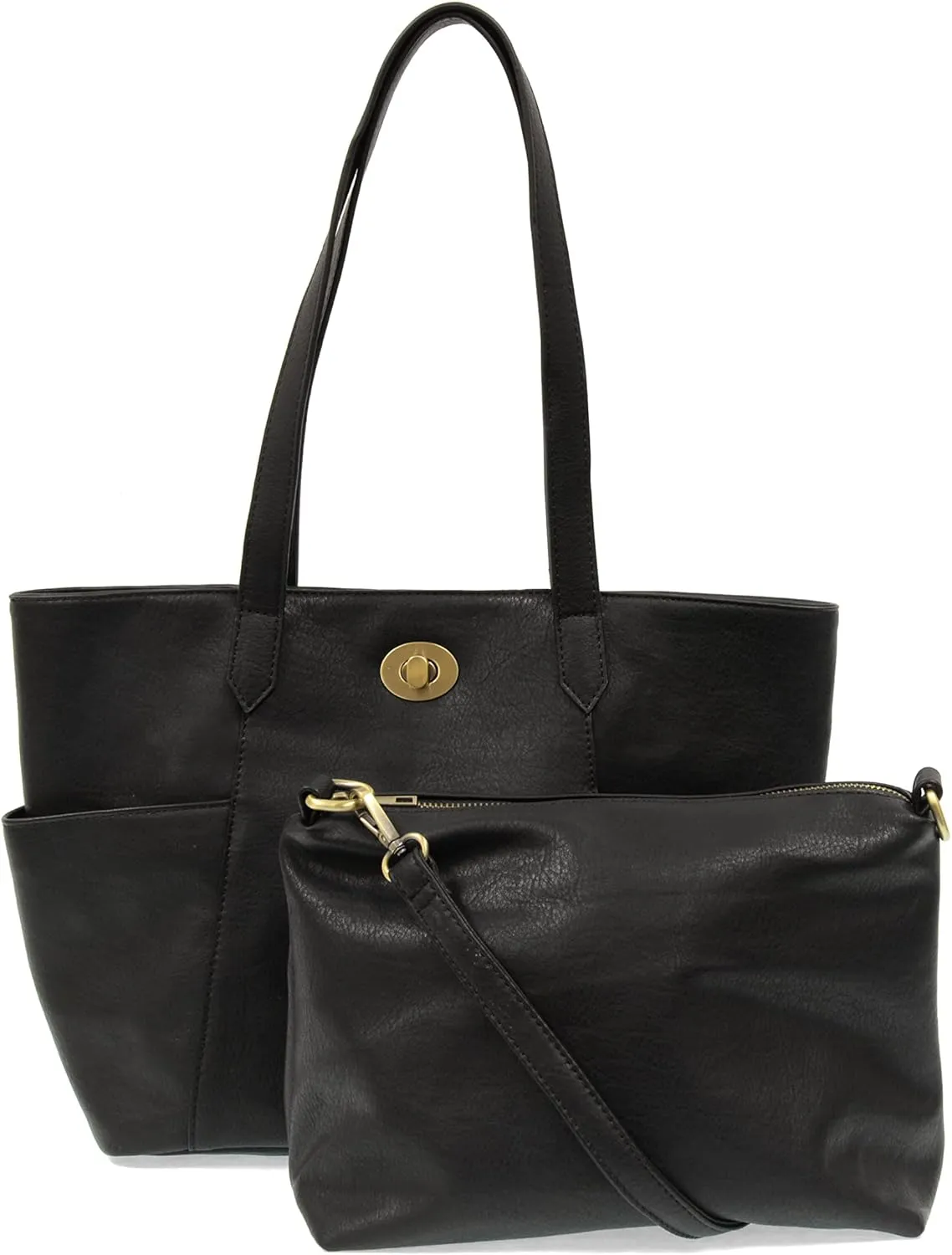 Joy Susan Turn Lock Tote: Judy in Vegan