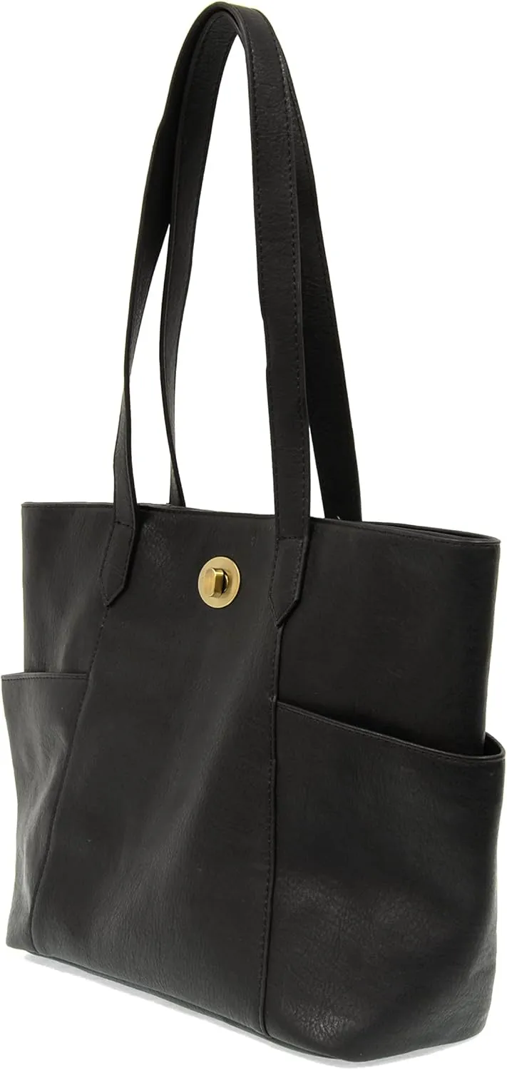 Joy Susan Turn Lock Tote: Judy in Vegan