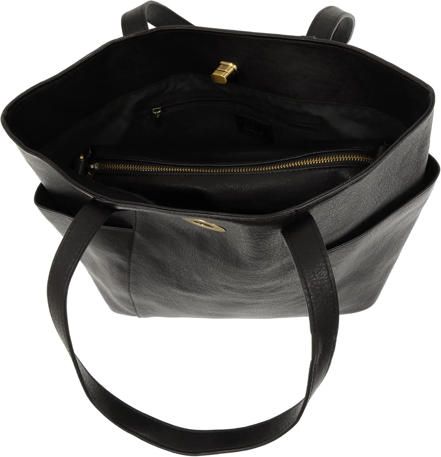 Joy Susan Turn Lock Tote: Judy in Vegan