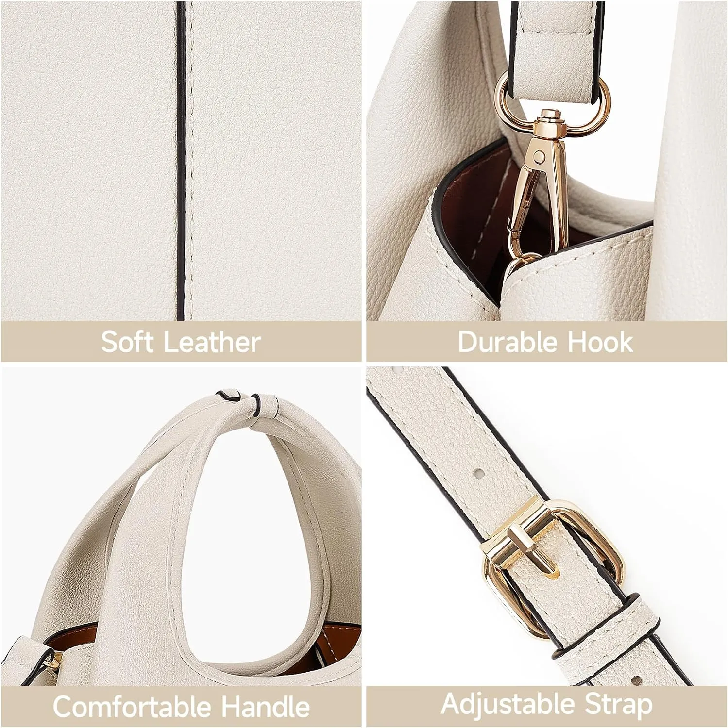 JQWSVE Crossbody Bag Top Handle Handbag for Women Trendy Purse Satchel Bags Pebble Leather Shoulder Bag Hobo Tote Handbag