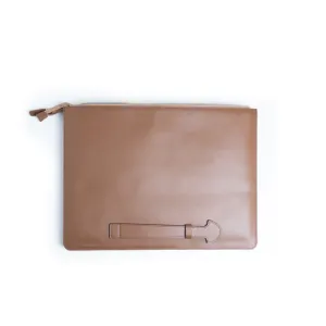 Kay Laptop Folio // Tan