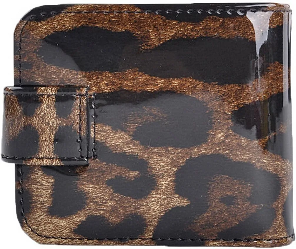 kilofly Genuine Leather Double Lipstick Case Cosmetic Makeup Holder   Gift Box