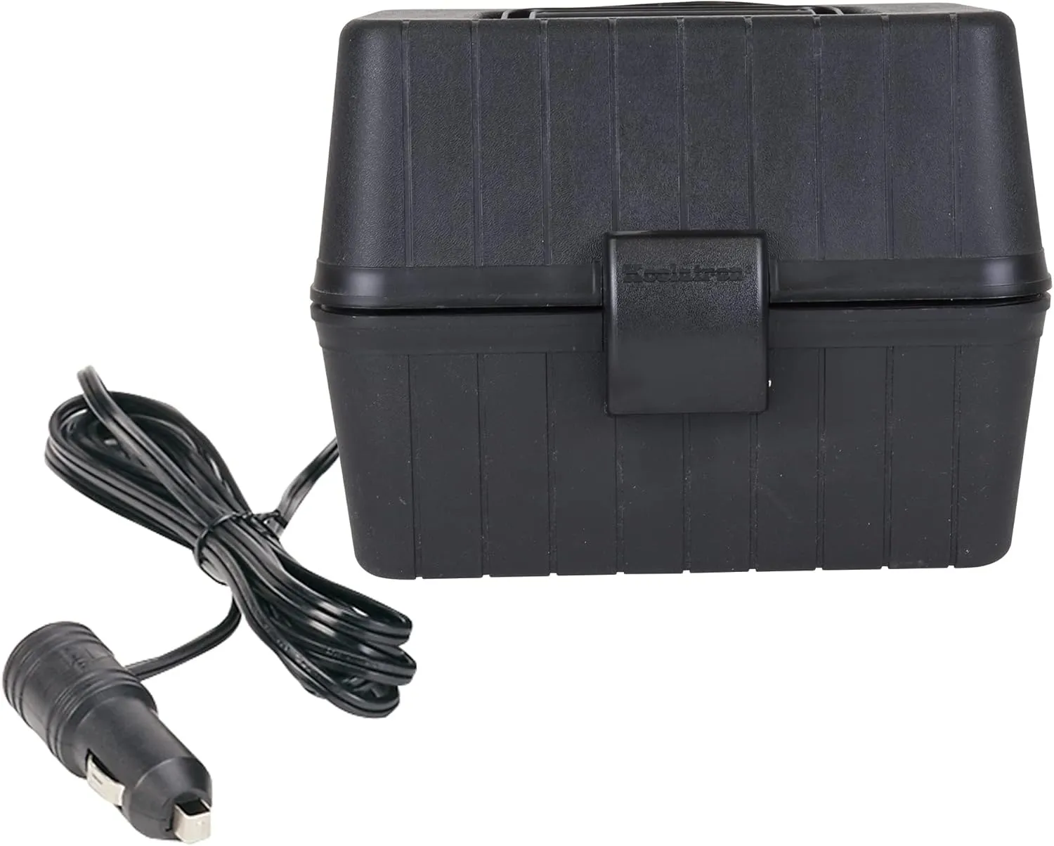 Koolatron 12V Electric Portable Lunch Box - 6 ft (1.8m) Power Cord, Heats 300F (149C), Insulated Container for Car, SUV, Truck, Construction Worker Travel Lonchera, 1.6 Qt (1.5 L) Food Warmer, Black