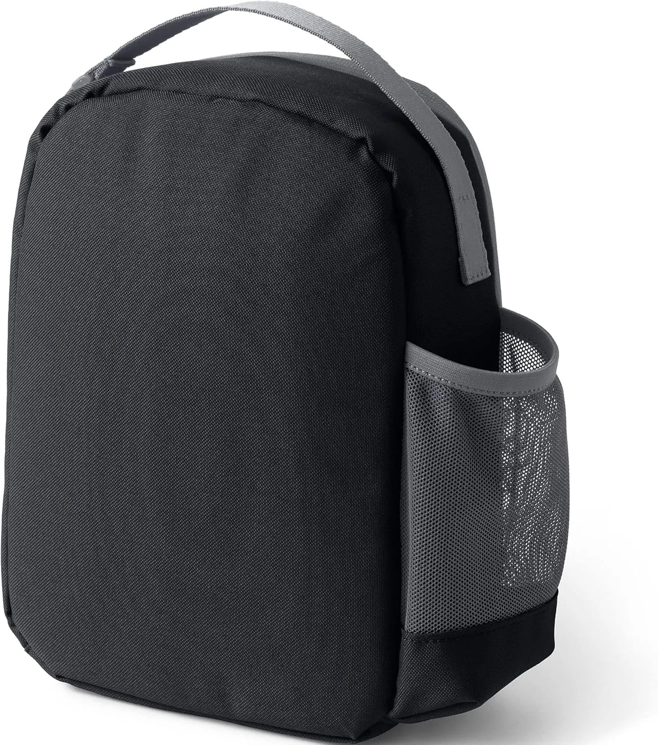 Lands' End Kids' Soft Sided Lunch Box Black
