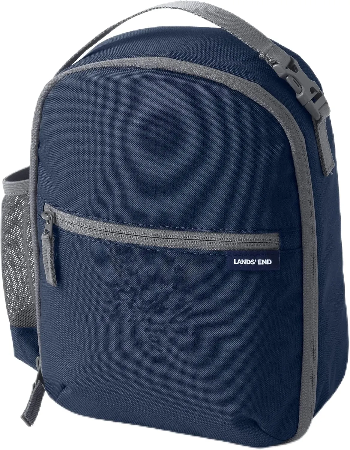 Lands' End Kids' Soft Sided Lunch Box Classic Navy