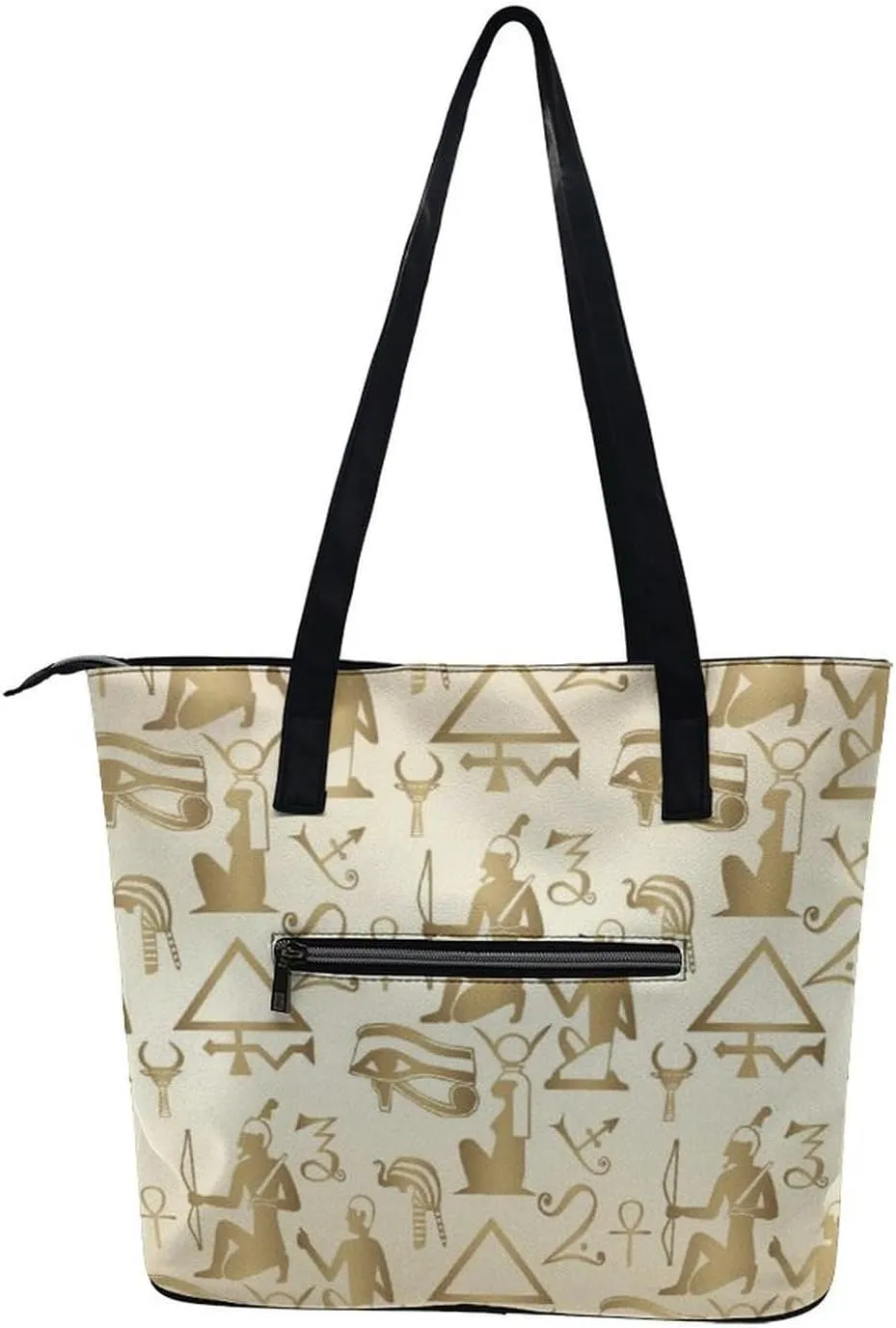 Large Shoulder Bag for Women, PU Leather Beach Tote Bag Waterproof, Swim Gym Shopping Travel Bag Clutch Bag
