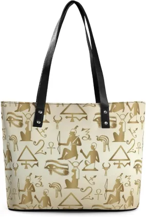 Large Shoulder Bag for Women, PU Leather Beach Tote Bag Waterproof, Swim Gym Shopping Travel Bag Clutch Bag