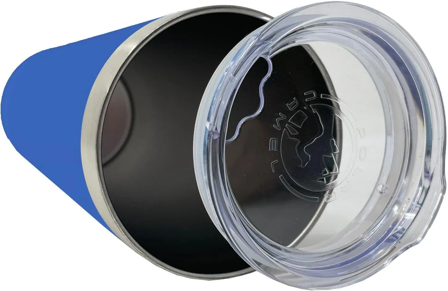 LaserGram 22oz Vacuum Insulated Skinny Tumbler, Boat Anchor, Personalized Engraving Included (Dark Blue)