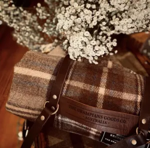 Leather Blanket Carrier