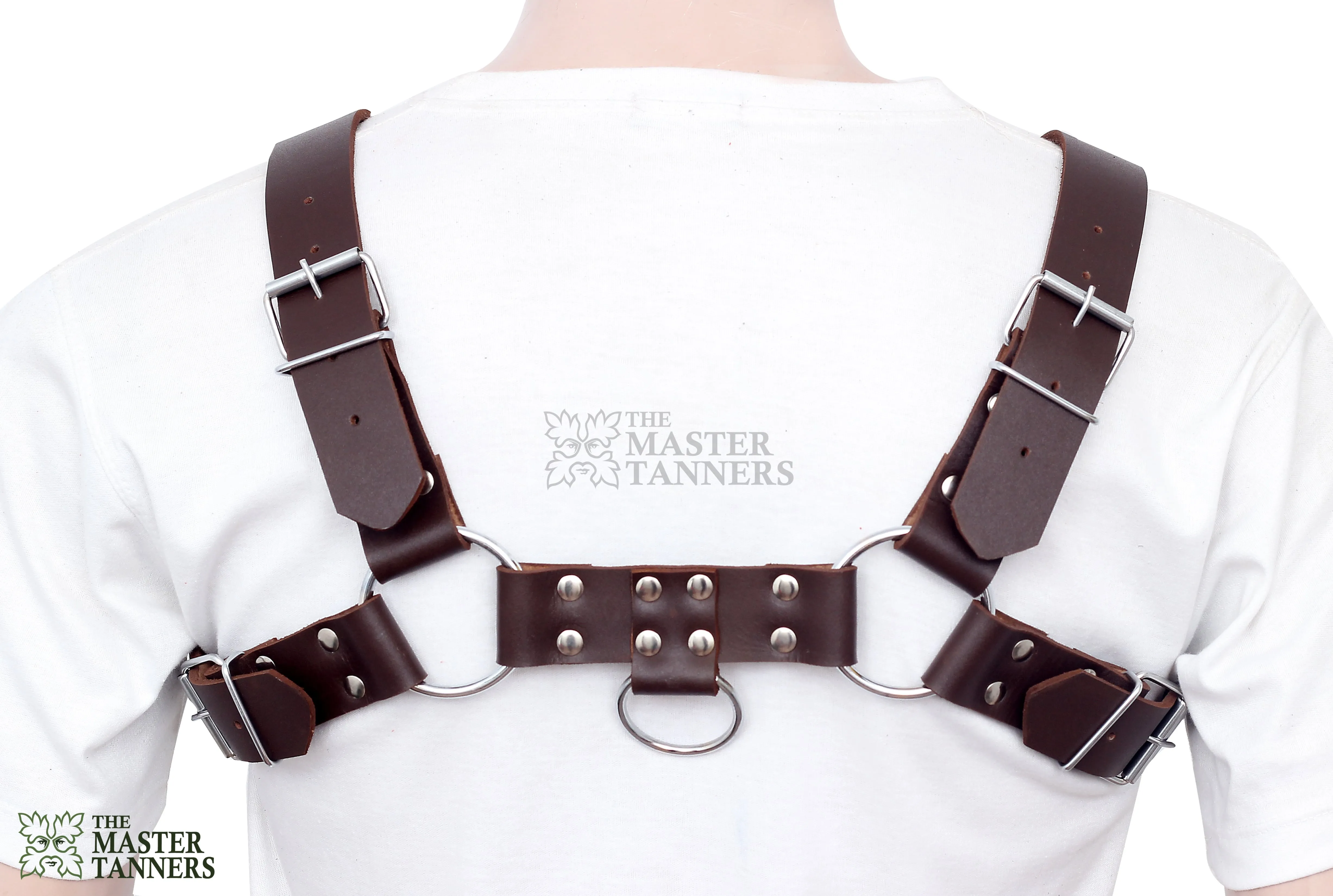 Leather Bulldog Chest Harness