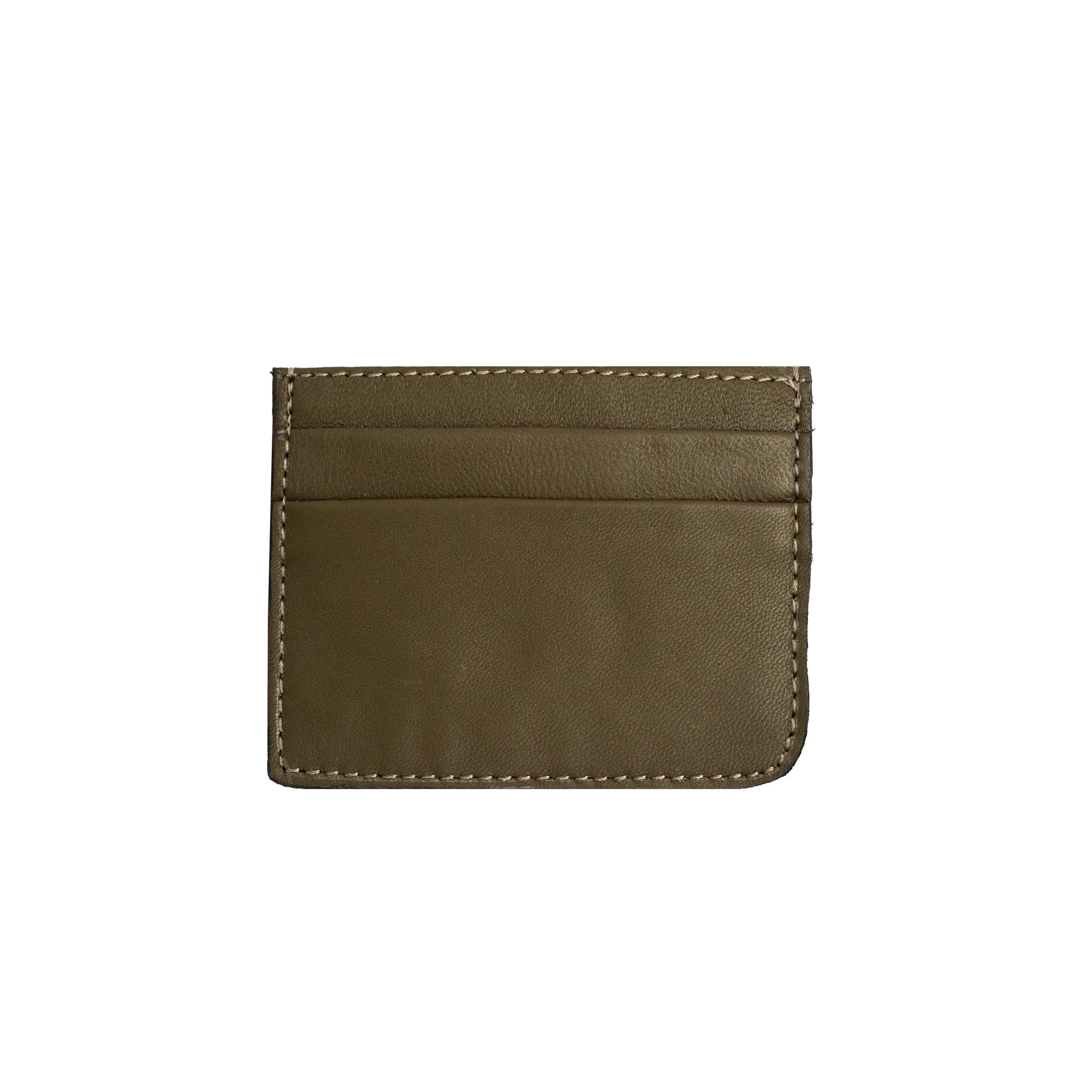 Leather Card Holder - Coffee Brown