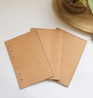 Leather Fly leaf A6 Ring