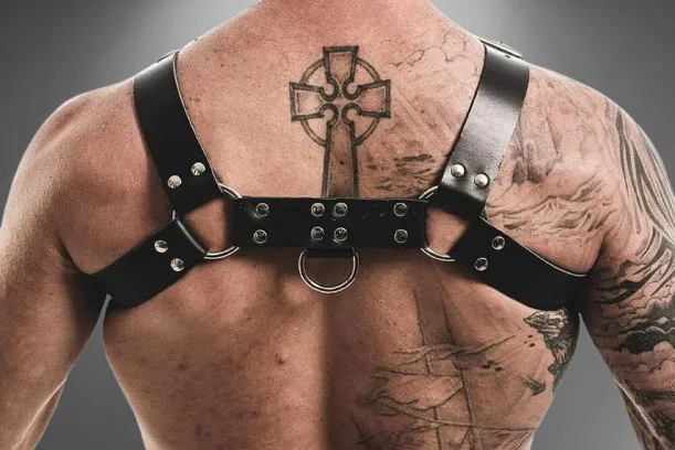 Leather Harness for Men