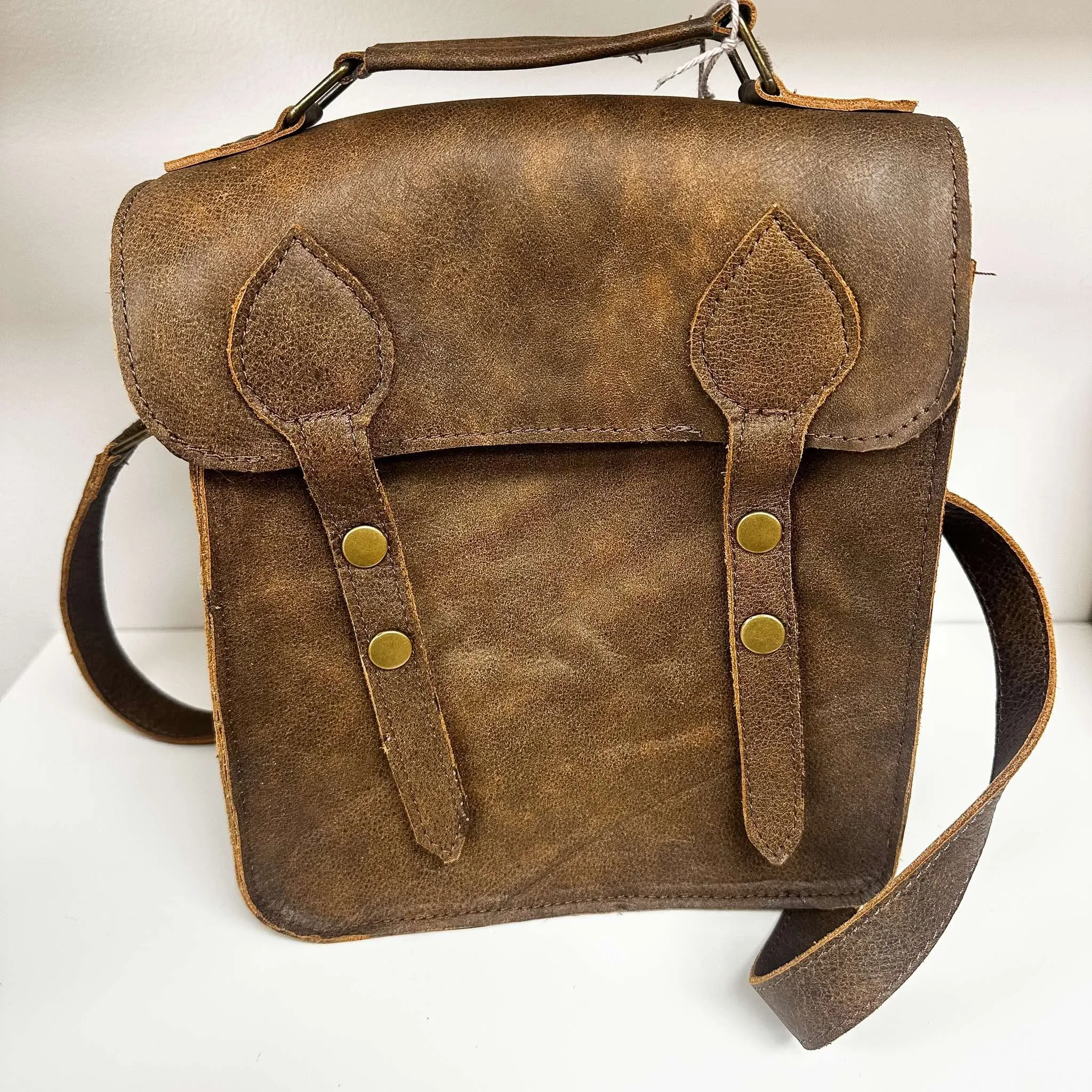 Leather Lunch Bag