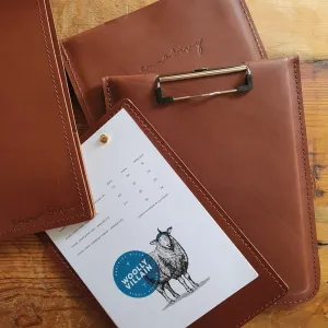 LEATHER MENU COVERS Style No.4