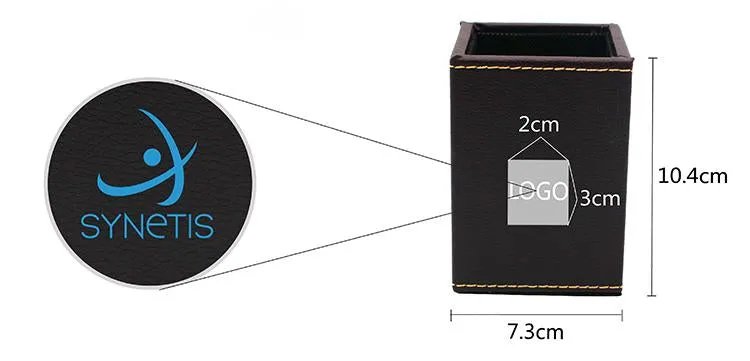 Leather Style Pen Holders