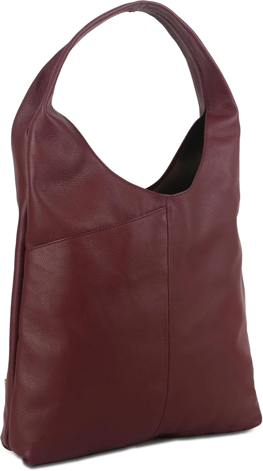 Leather Tote Bag for Women - Multipurpose Hobo Carry Shoulder Bag by KPL