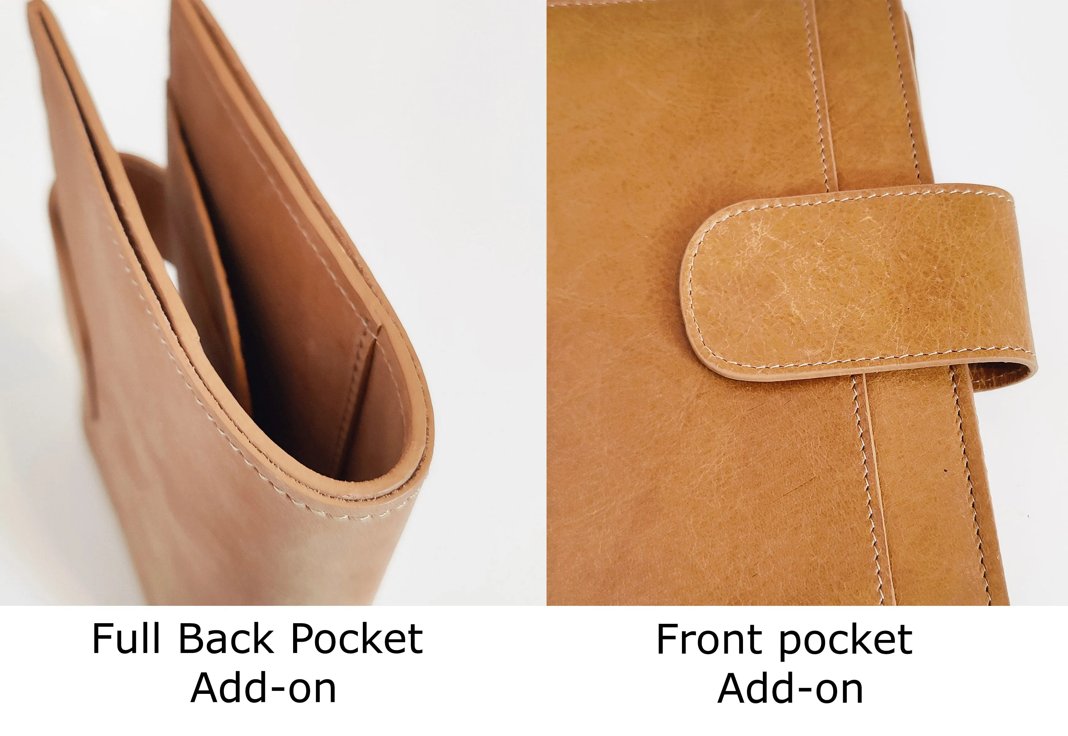 Leather Traveler's Notebook – Passport Size