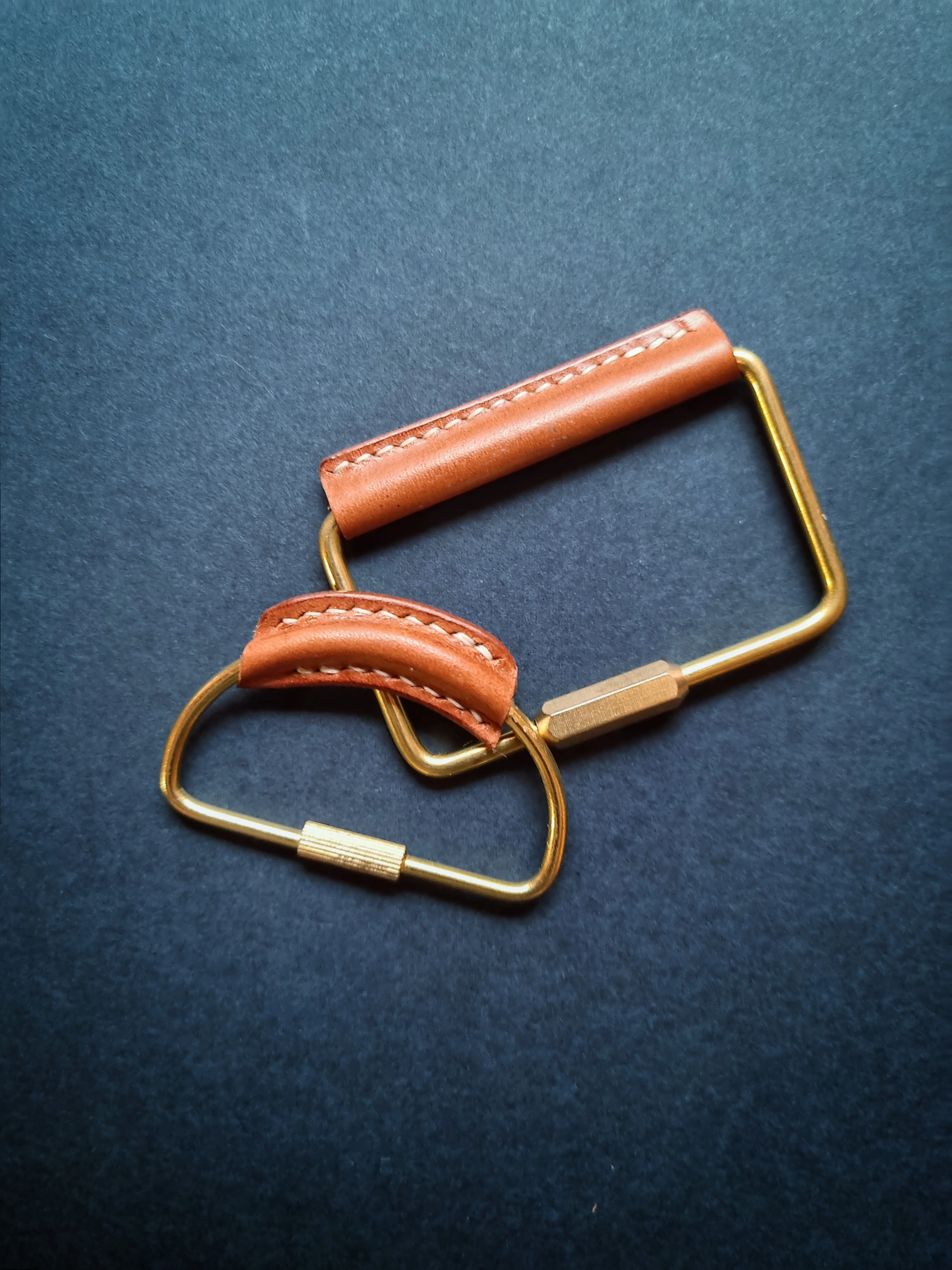 Leather&Brass - key holders