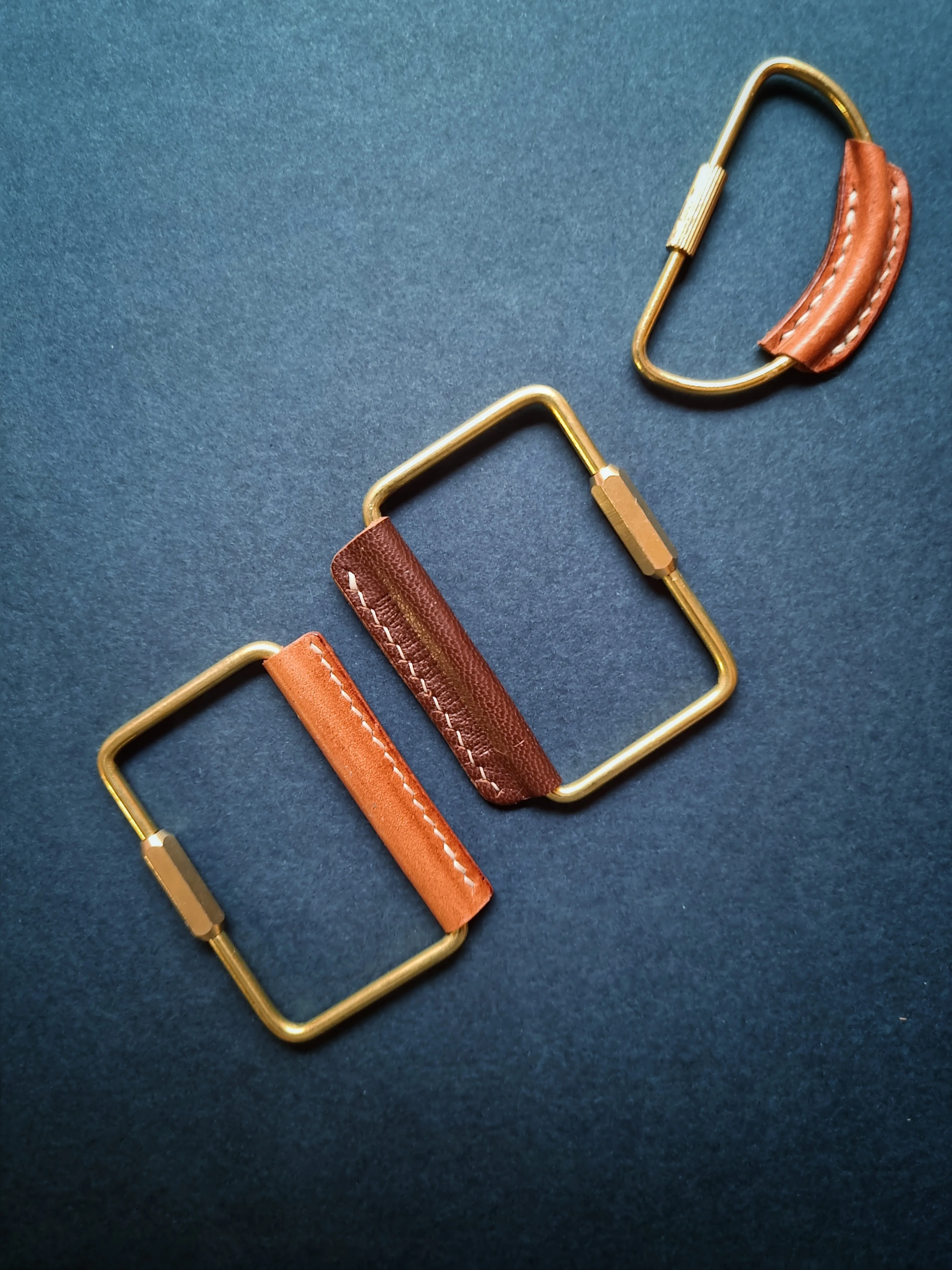 Leather&Brass - key holders