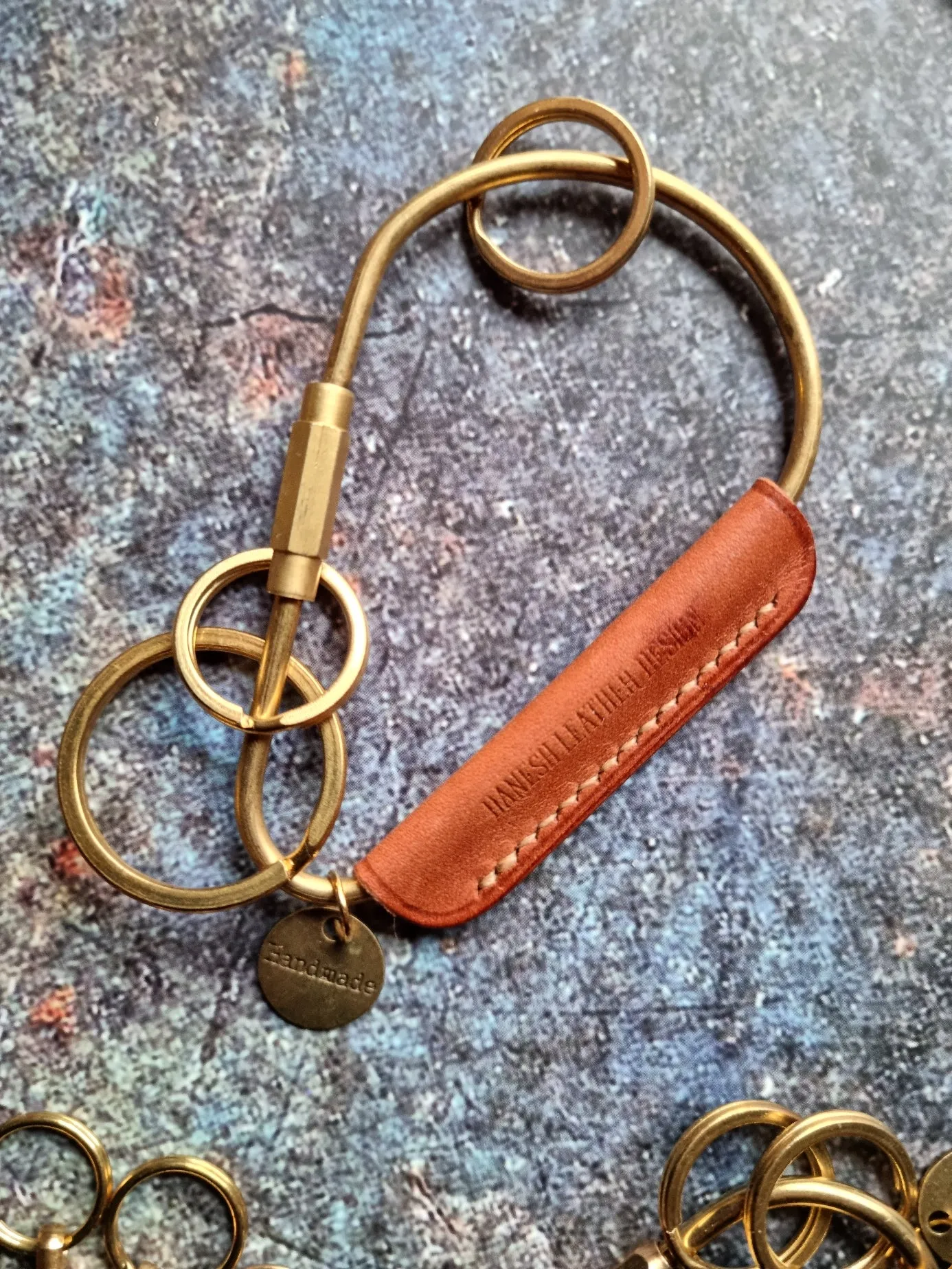 Leather&Brass - key holders