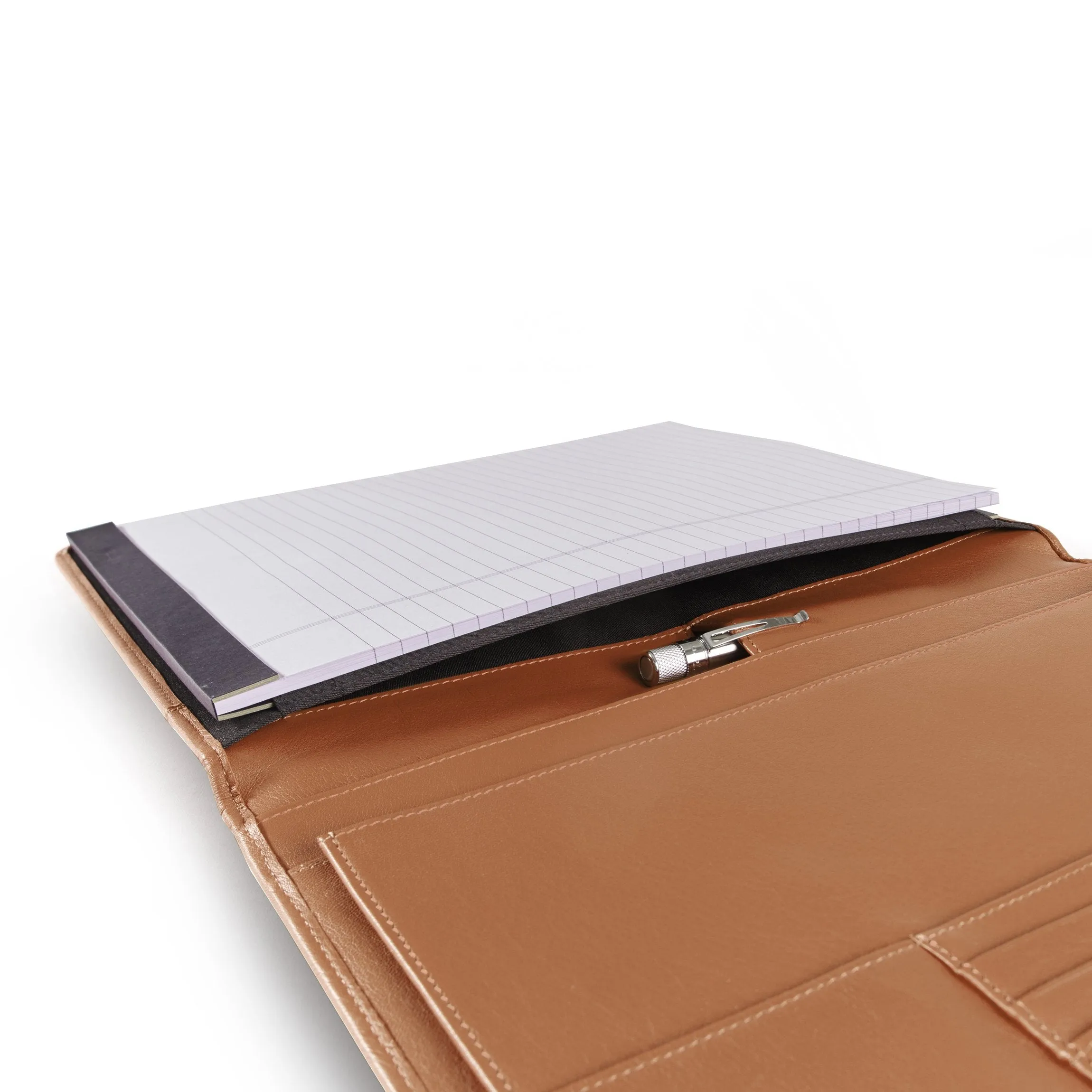 Left Handed Deluxe Folio Cognac