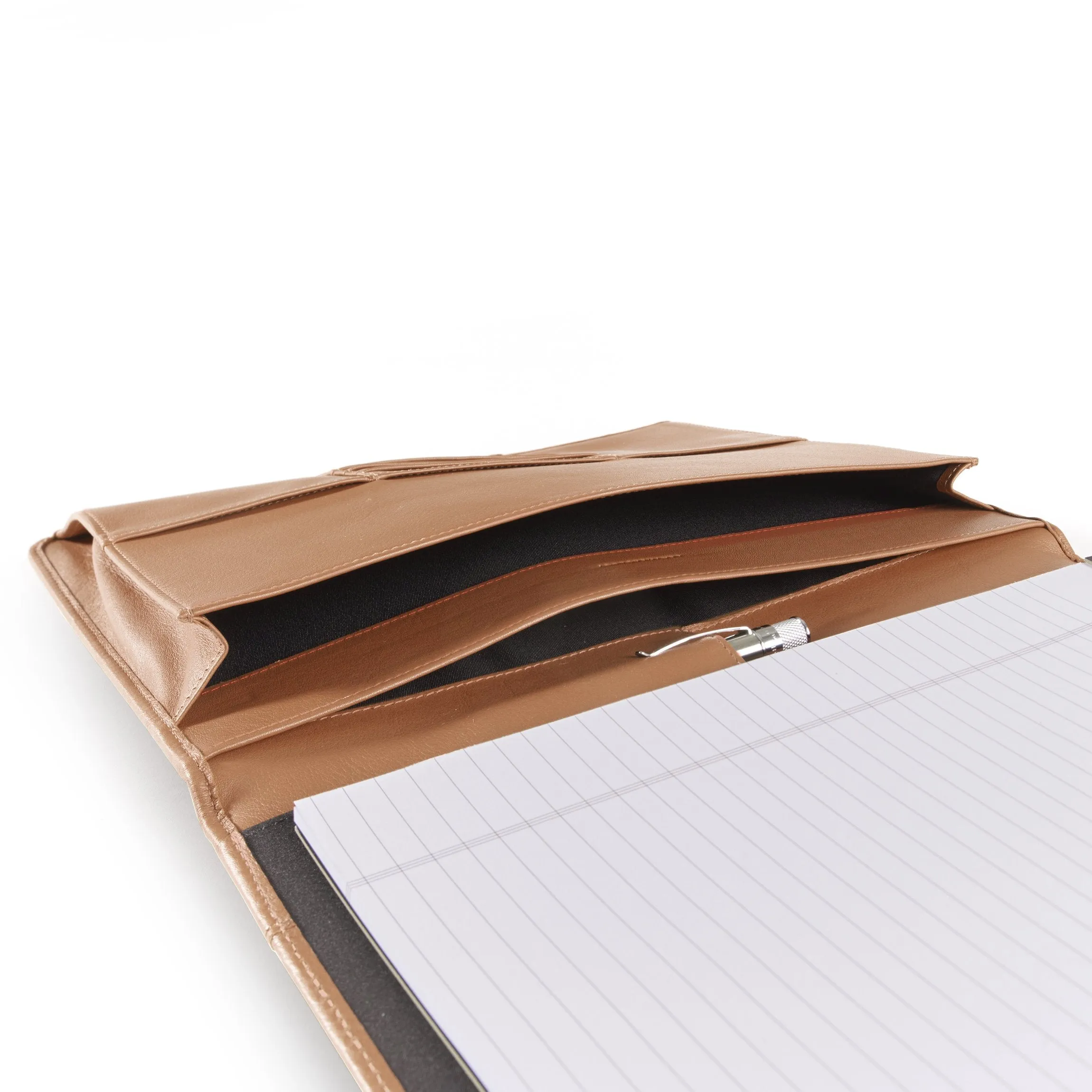 Left Handed Deluxe Folio Cognac