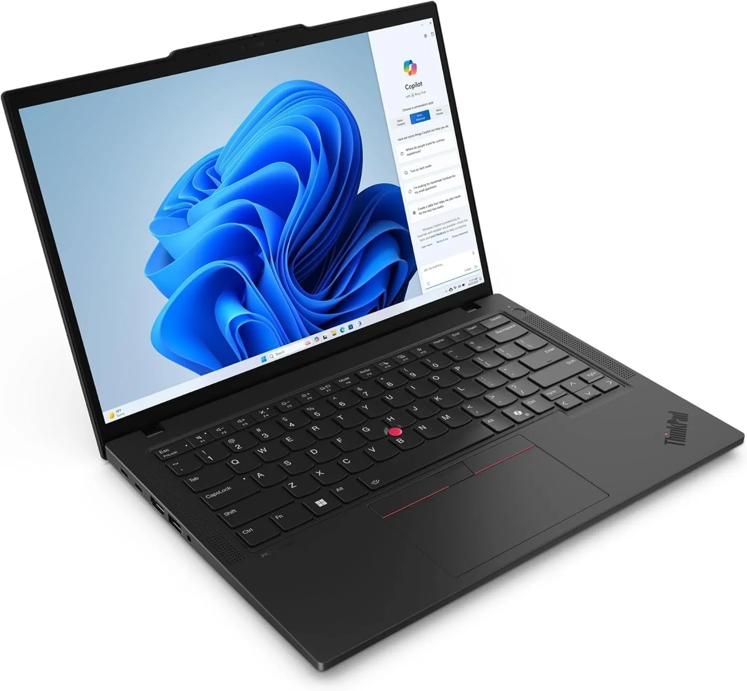 Lenovo ThinkPad T14 Business Laptop (14" FHD  IPS, Intel Ultra 7 155U, 64GB DDR5 RAM, 2TB SSD), 5MP HD Webcam, 2 Thunderbolt 4, Wi-Fi 6E AI PC, Win 11 Pro